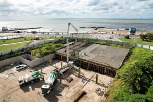 Mar del Plata: avanza la construcción de estacionamientos subterráneos en La Perla