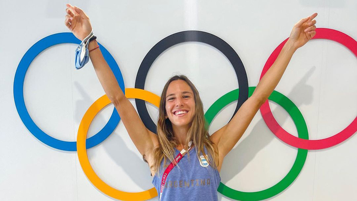 Sofía Toccalino, en los Juegos Olímpicos de Tokio 2020. - Instagram -